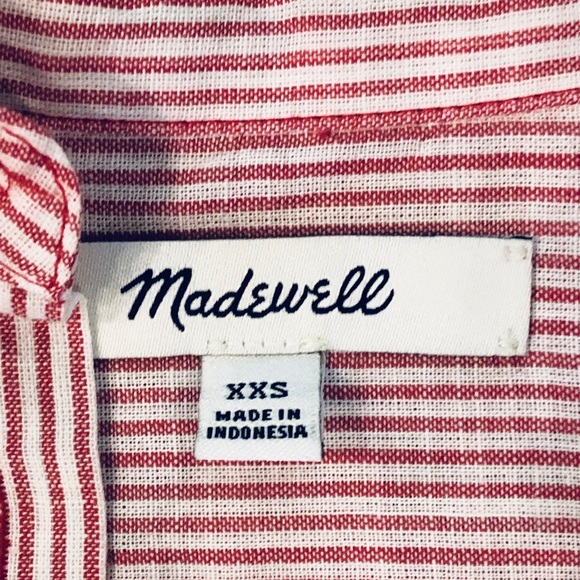 Madewell Striped Boyfriend Shirt - Picture 6 of 7
